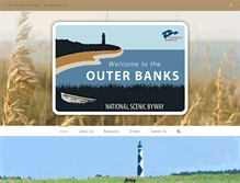 Tablet Screenshot of outerbanksbyway.com